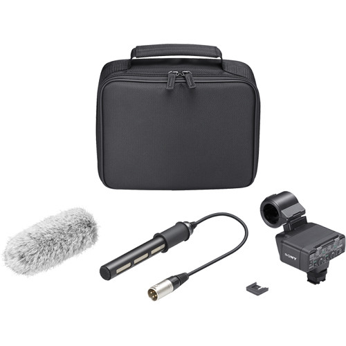 Sony XLR-K2M XLR Adapter Kit with Microphone